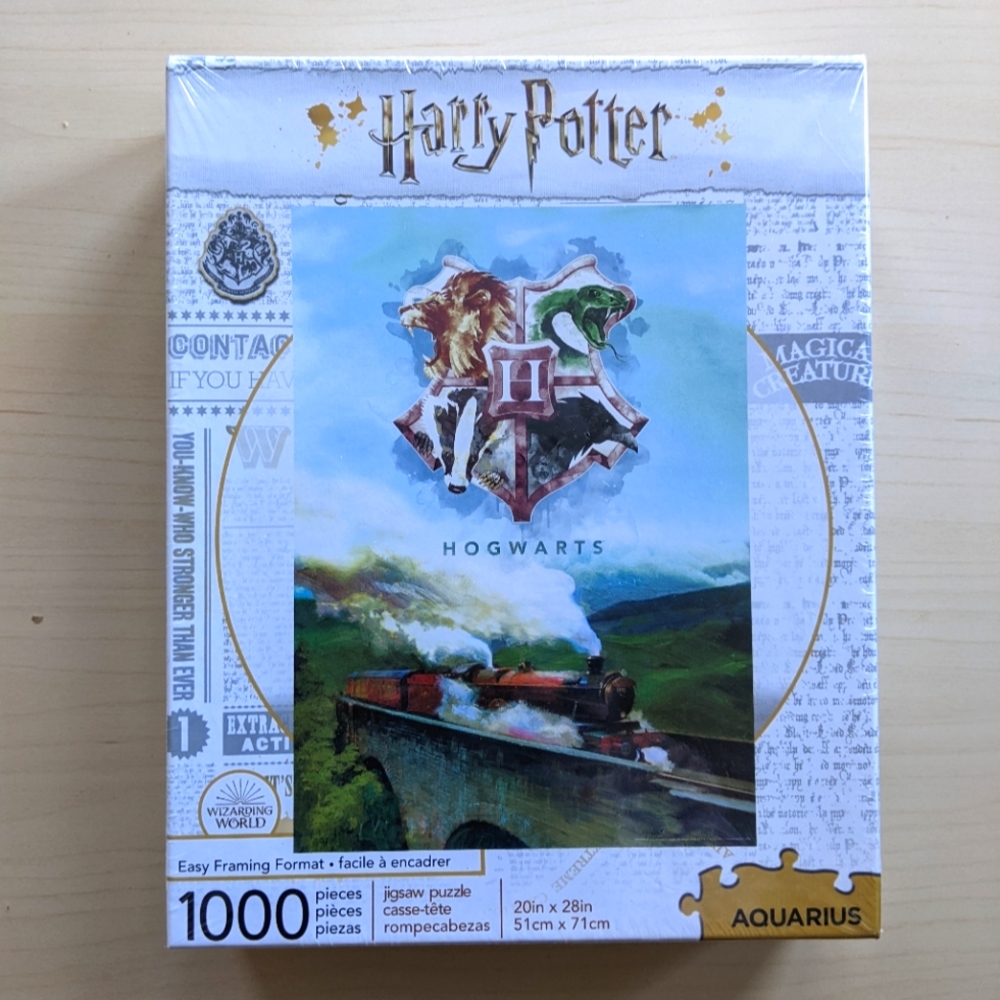 Hogwarts train 1000 piece puzzle
